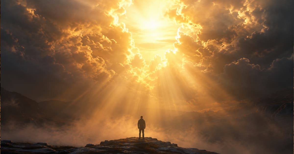 Stepping Out of the "Looking Down" Blind Spot of Faith – Do You Recognize the "I AM" in Your Life?