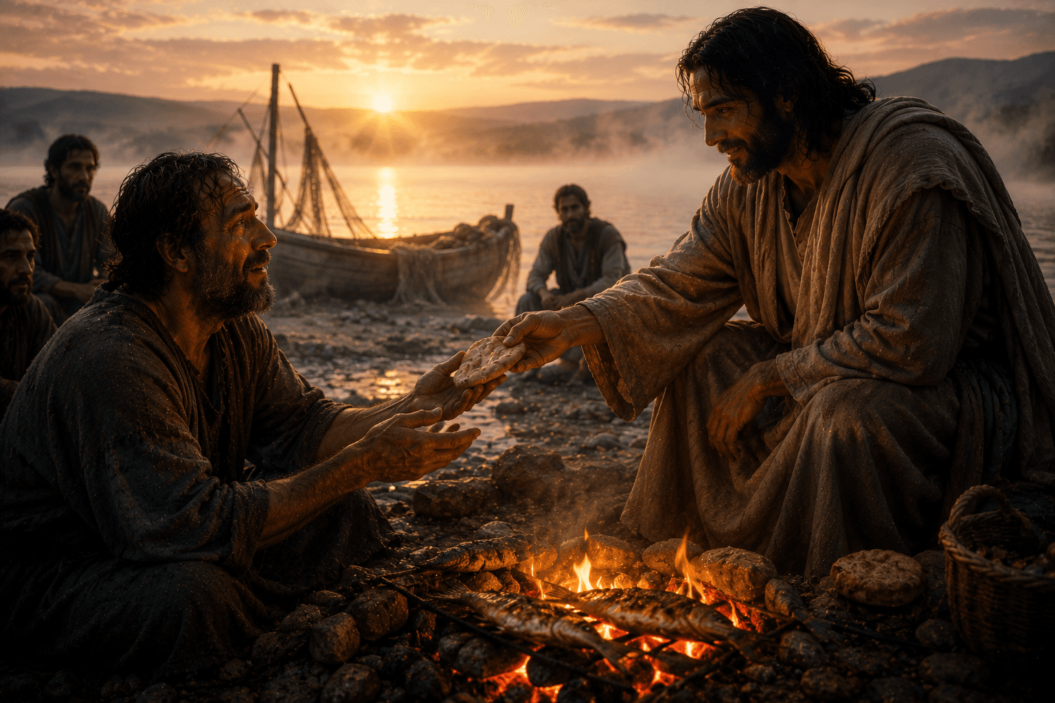 John 21:1-14: Life Back at Square One, Catching Nothing — How Did Jesus Respond?